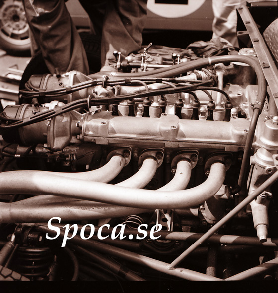 Vacker Maserati motor